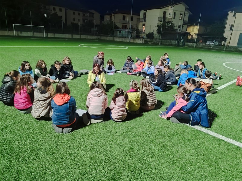 Il cantamaggio dei bambini a Luco