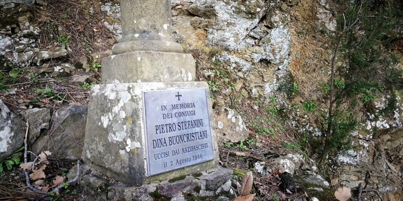 Cippo commemorativo coniugi Stefanini