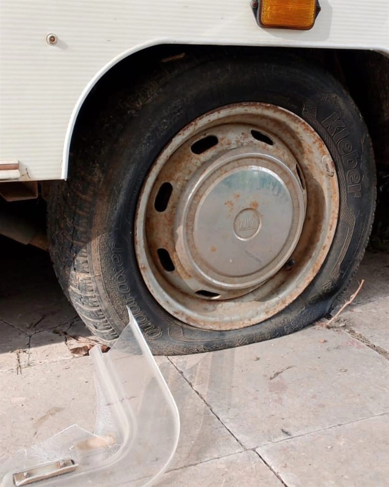 Danni dell’atto vandalico