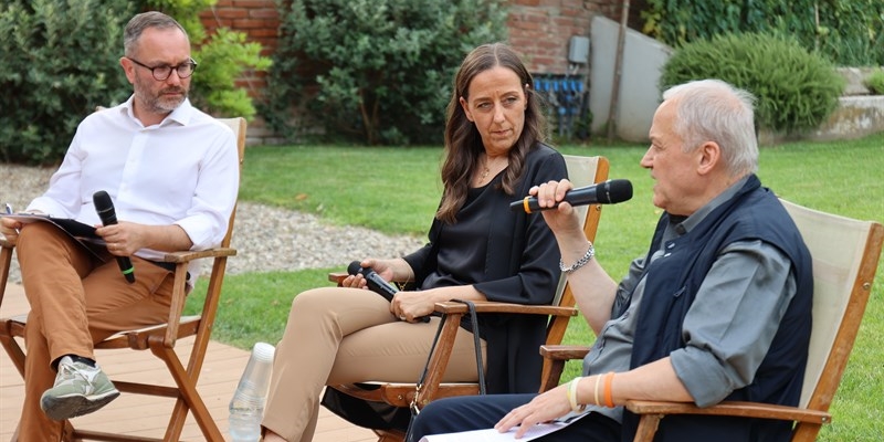 Paolo Ceccarelli, Sara Funaro e Massimo Vanni 