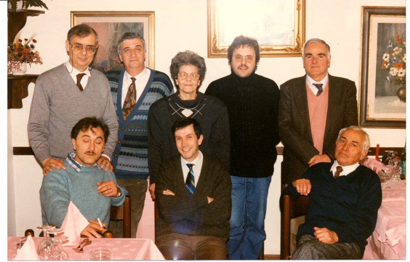 Alcuni componenti del Comitato 30 dicembre 1943. Da sinistra in alto Aldo Giovannini, Giovanni Cipriani, Laura Rossi Benvenuti, Leonardo Romagnoli, Brunetto Lisi.