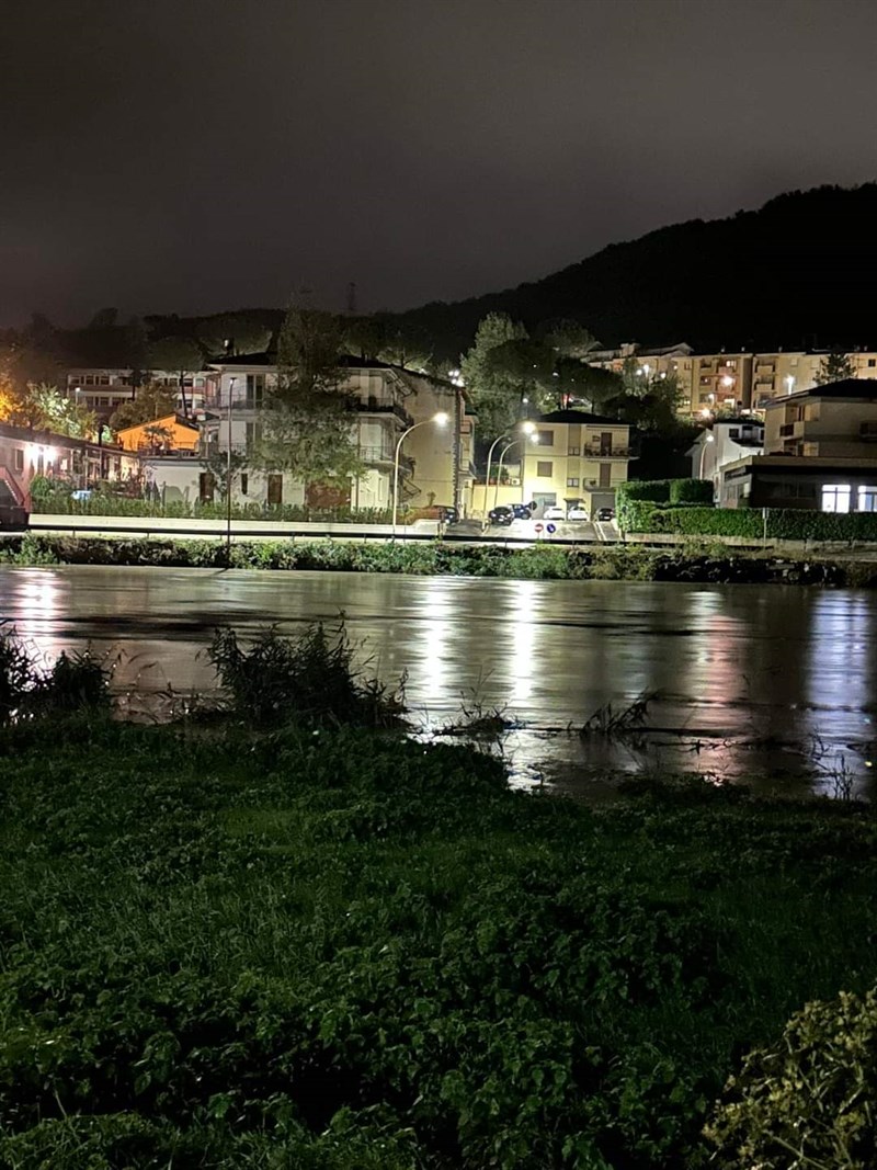 Maltempo in Valdisieve, situazione fiumi