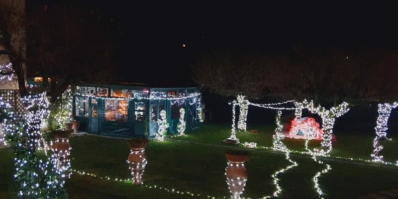 Illuminazione pin Montebonello per Natale