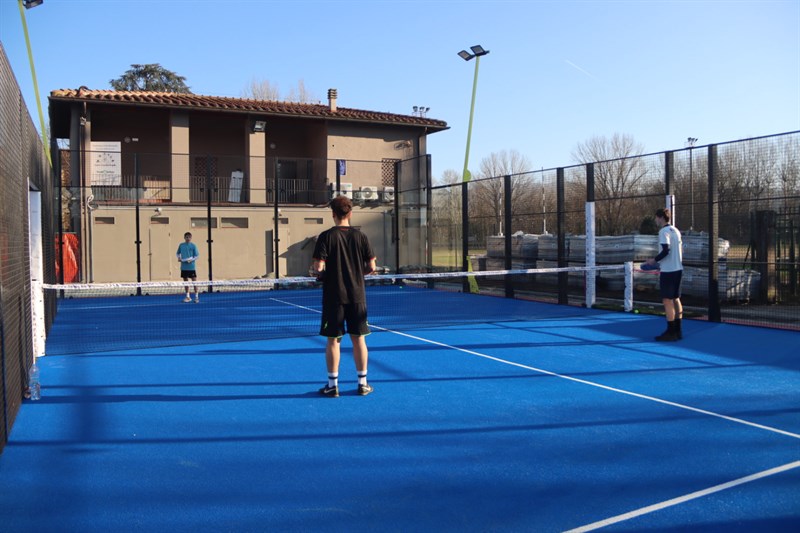 Il nuovissimo campo da Padel al centro Giovanile del Mugello