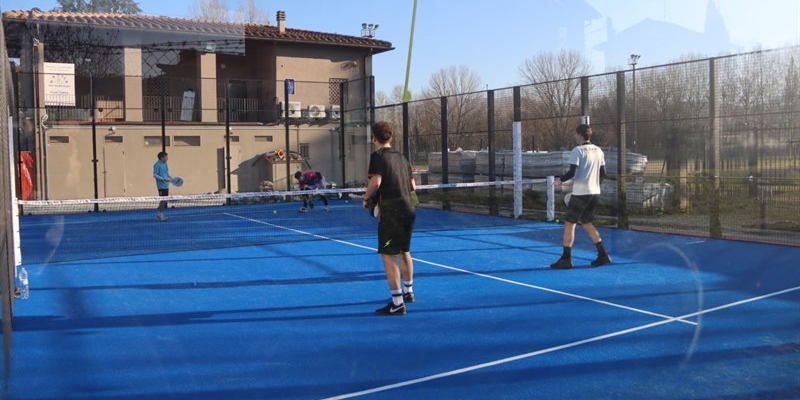 Il nuovo bellissimo campo da Padel. Il primo nel Mugello