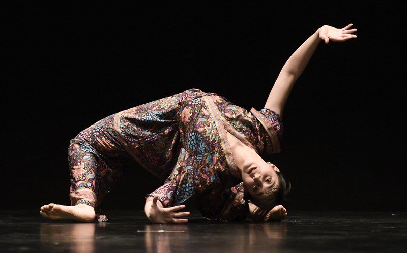 Un momento dello spettacolo