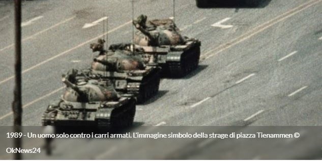 1989 - Si chiude nel sangue la rivolta di piazza Tienammen