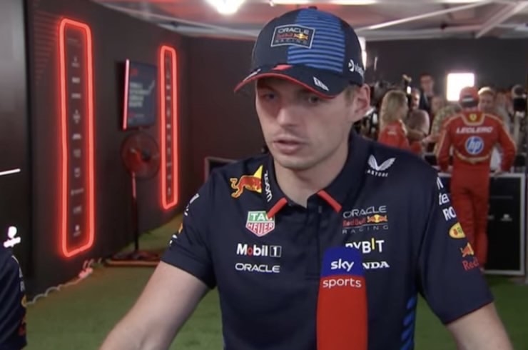 Verstappen a Sky