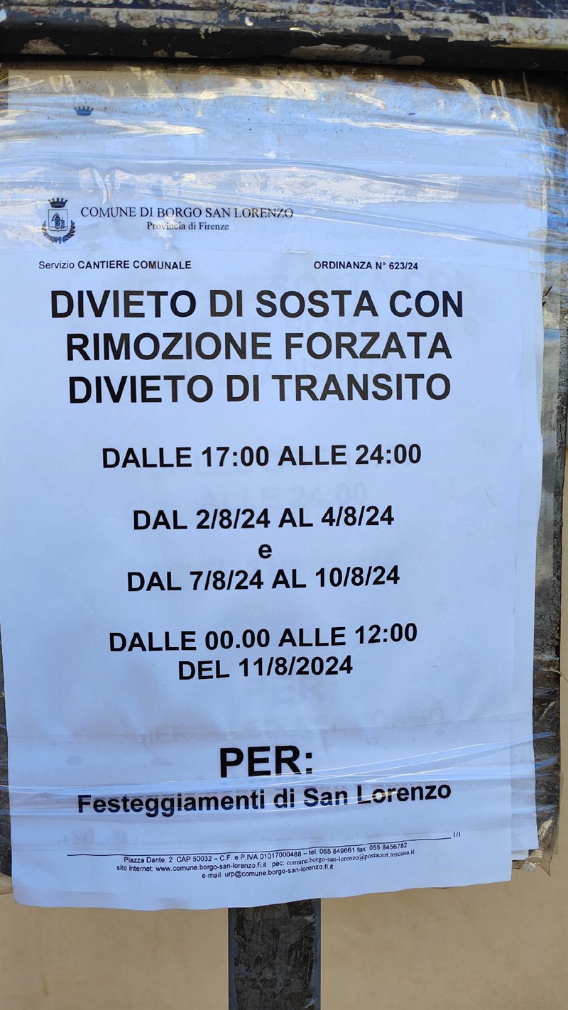 Ordinanza disattesa