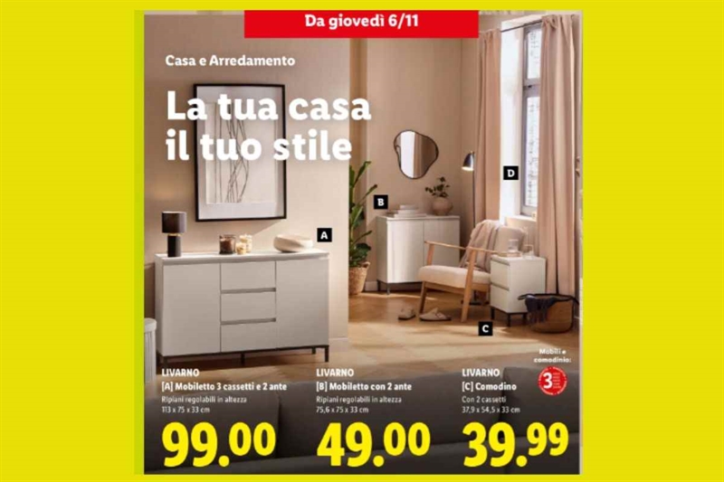 Arreda il tuo bagno con stile spendendo poco da Lidl 