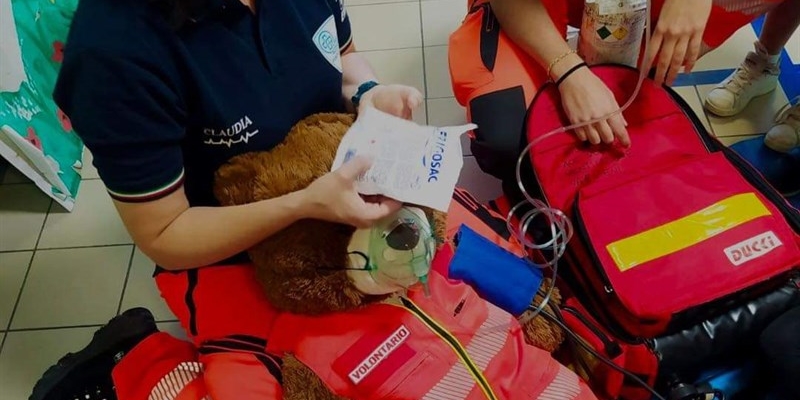 Una immagine di "Orso Soccorso", l'iniziativa pensata da Croce Azzurra Pontassieve 