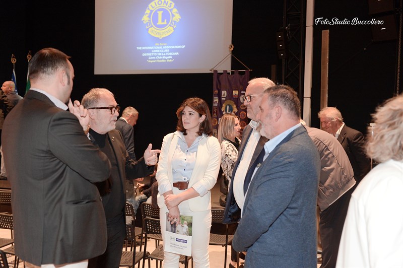 Da sinistra il sindaco Omoboni, il dott. Alessandro, Bertolazzi, Cristina Becchi,  Andrea Lisi e Alessandro Galeotti
