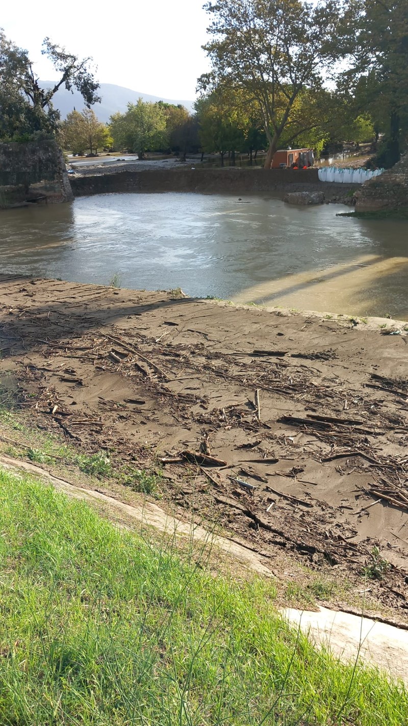 Foto della zona dopo la pioggia