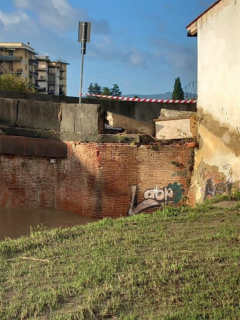 Foto della zona dopo la pioggia