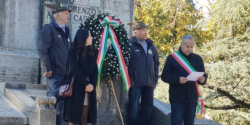 Un momento della cerimonia - 4 novembre 2025