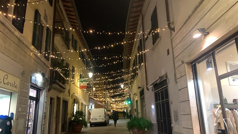 accese le luminarie a San Casciano