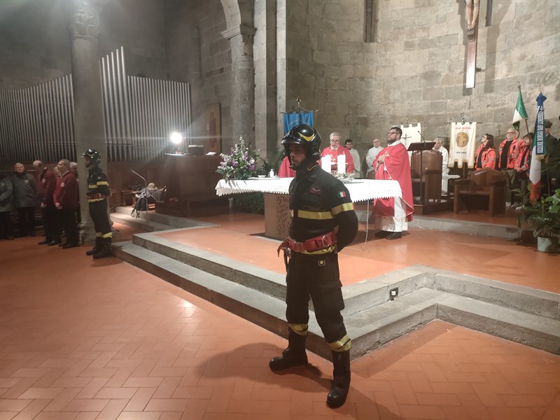 Un momento della cerimonia