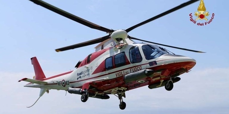 Elicottero Drago Vigili del Fuoco