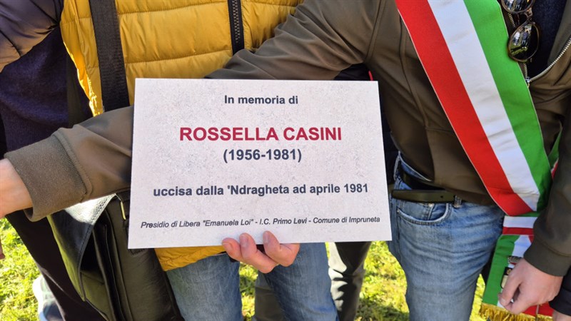 Un albero per Rossella Casini