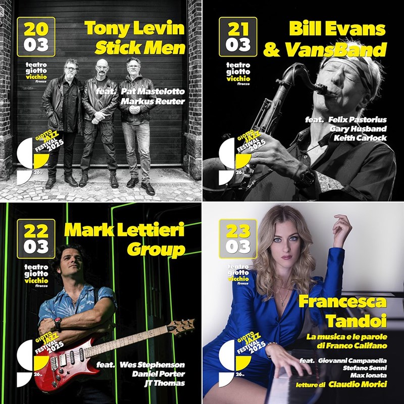 Le locandine della stagione 2025