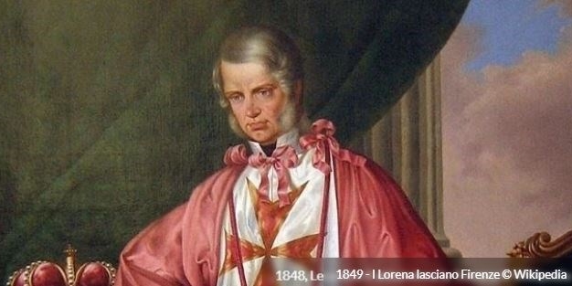 1849 - I Lorena abbandonano Firenze (176 anni fa)