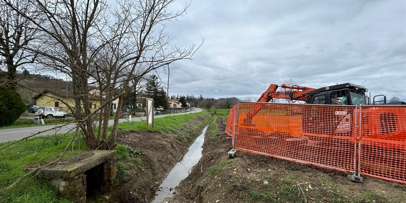 Lavori a Sagginale