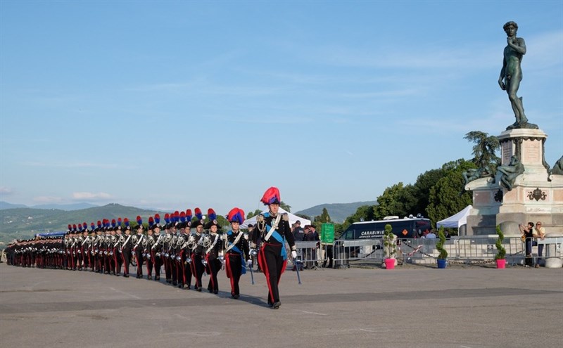La parata dei Carabinieri
