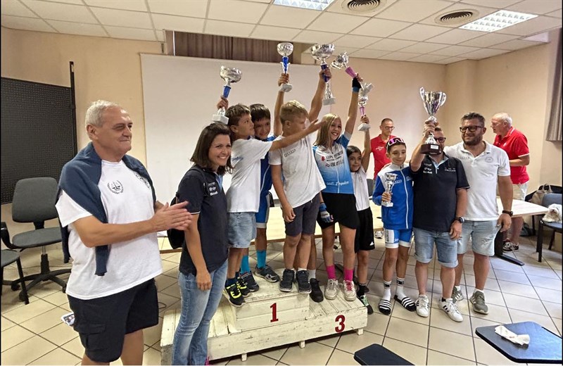 La premiazione alla presenza dell’assessore allo sport Franco Frandi