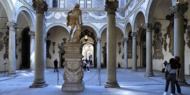 Il cortile di Michelozzo, Palazzo Vecchio