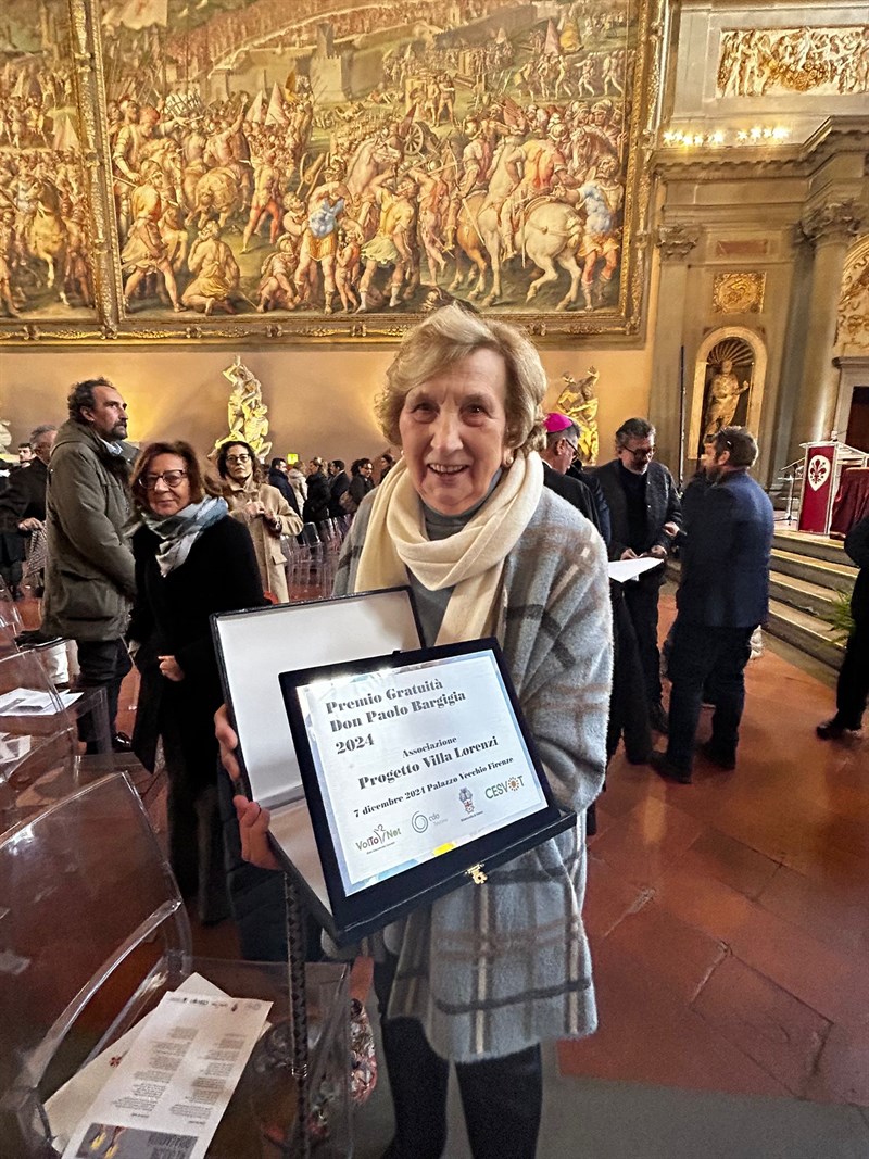 Un momento della premiazione - Zaira Conti