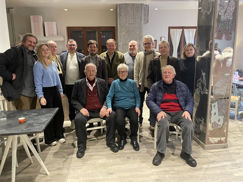 Pranzo azzurro a Firenzuola