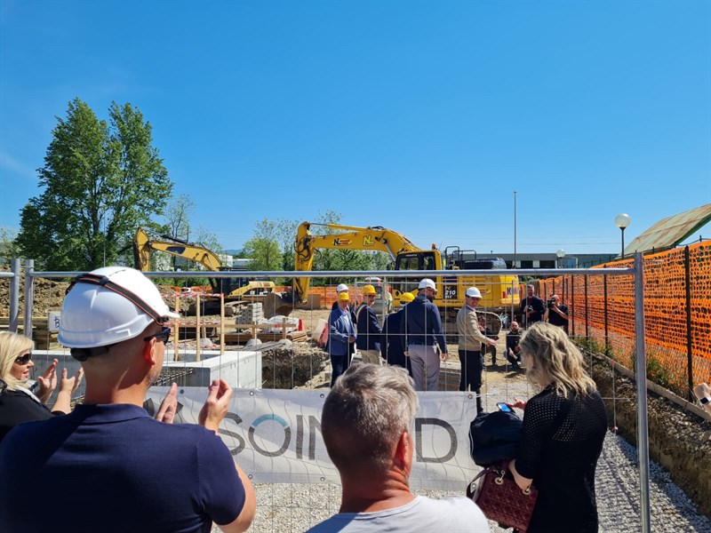 Posa della prima pietra