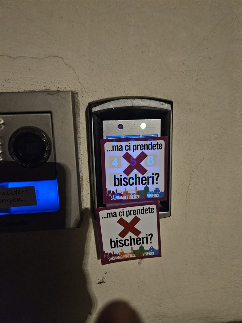 L'attacco ai tastierini