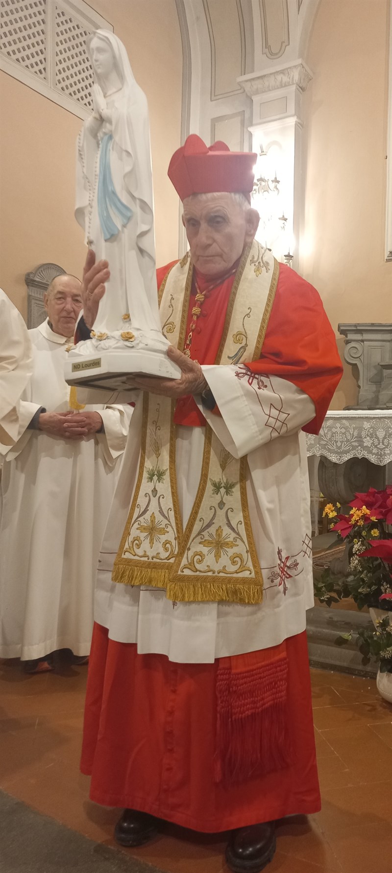 Cardinale Simoni in visita a Cavallina, Barberino di Mugello