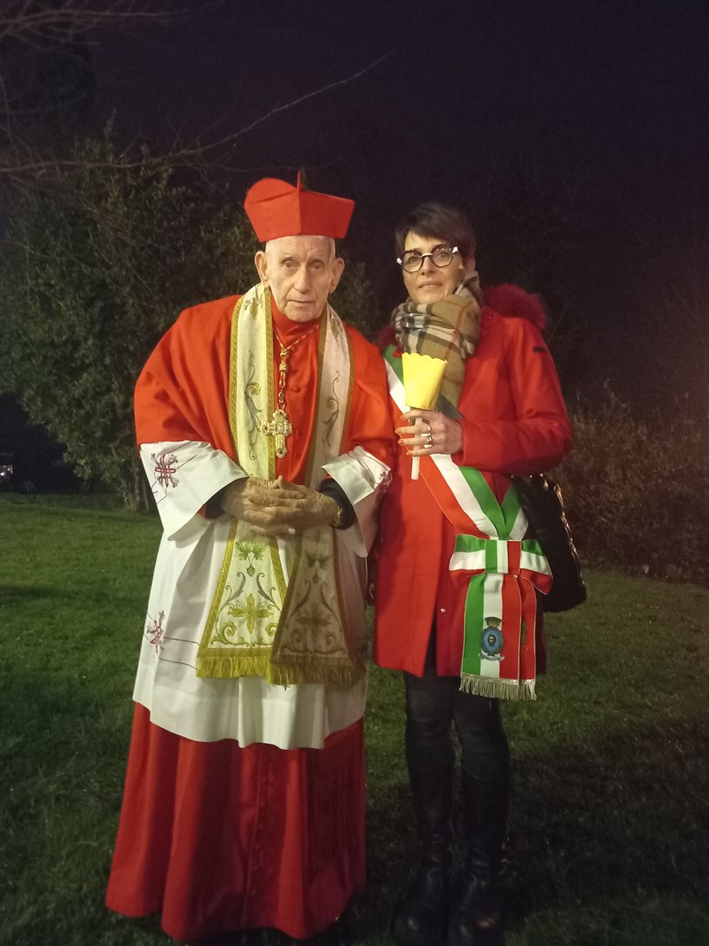 Cardinale Simoni in visita a Cavallina, Barberino di Mugello