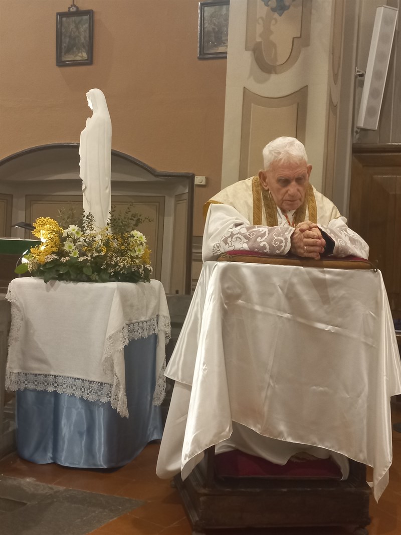 Cardinale Simoni in visita a Cavallina, Barberino di Mugello