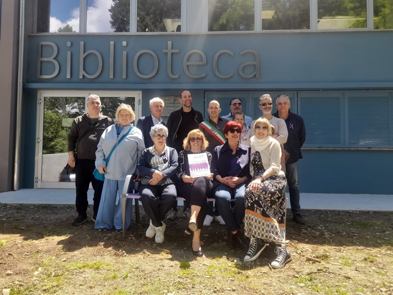 svelata la panchina viola a Signa