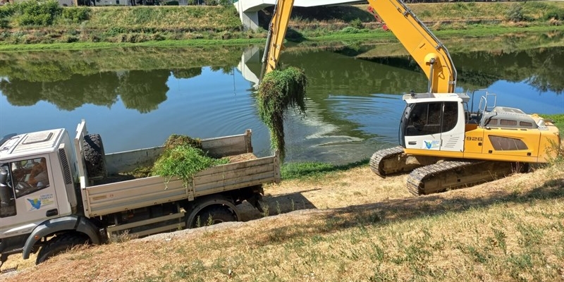 I lavori in Arno