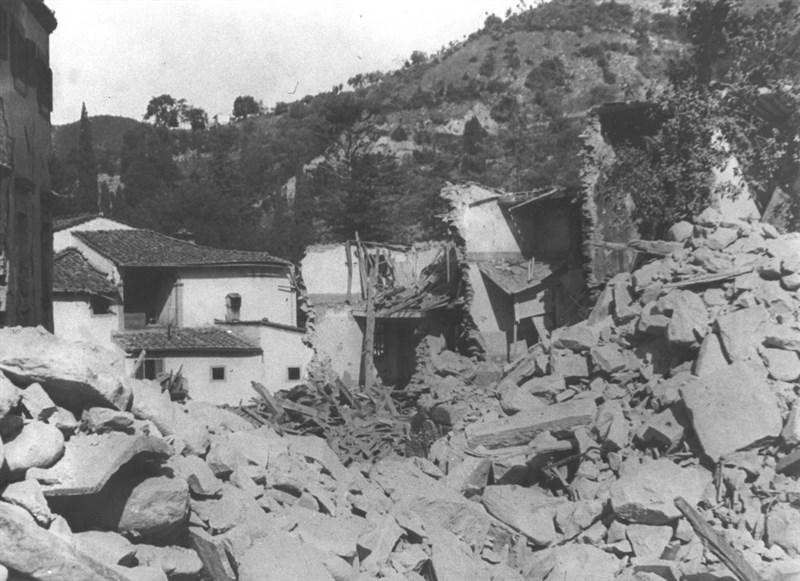 Distruzione di San Godenzo, settembre 1944