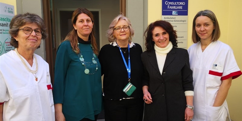 L'inaugurazione del consultorio