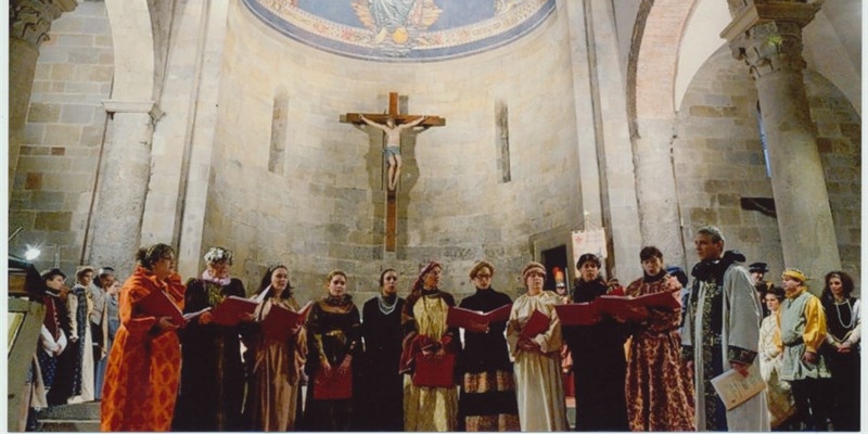 La Pieve di San Lorenzo durante un concerto. (Foto di repertorio)