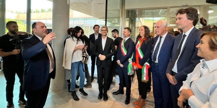 L'inaugurazione della Factory