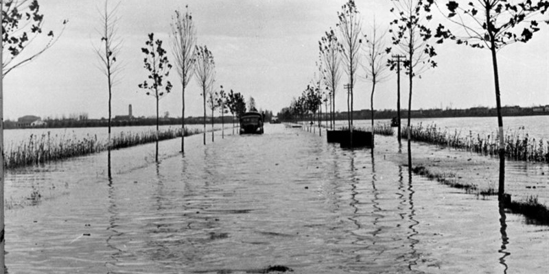 1951 - Grave esondazione del Po in Polesine (73 anni fa)