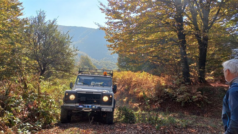 Alcuni momenti del sopralluogo 