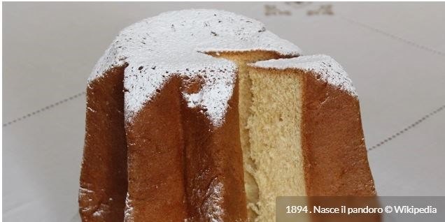 1894 - Brevettato il pandoro (130 anni fa)