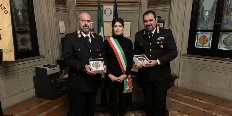 da sx: Marco Ferretti, Cristina Becchi e Fulvio Gagliardo
