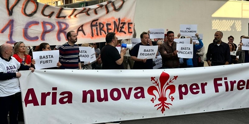 Un momento della manifestazione