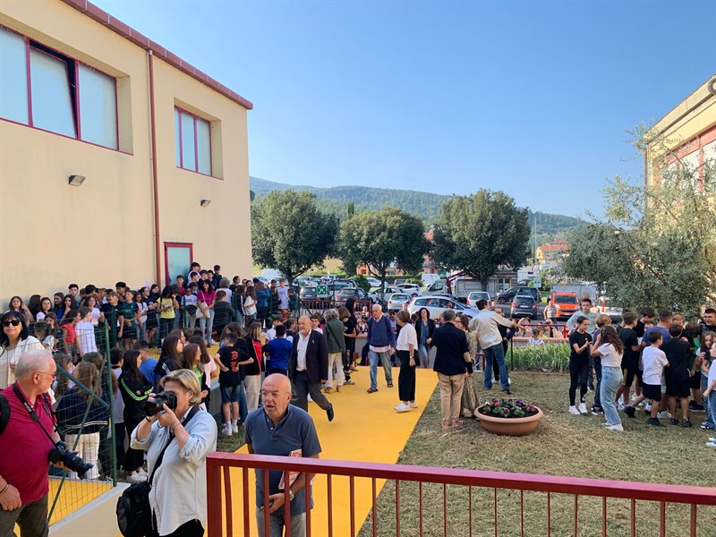 Inaugurazione scuola Da Vinci a Rufina