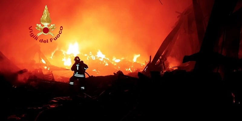 L'incendio di Capalle