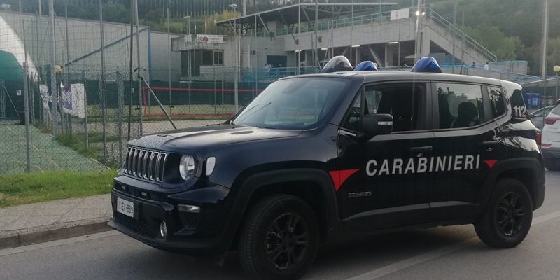 Carabinieri sul posto 